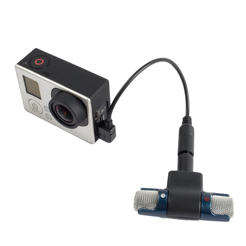 Gopro Accessories Go pro Hero Camera USB Professional microphone 3.5 mm