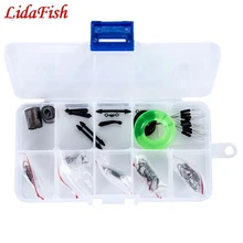 LIDAFISH новые аксессуары для рыбалки сумка космические бобы Восемь символов кольцо Ise непальский свинцовый колючий рыболовный крючок