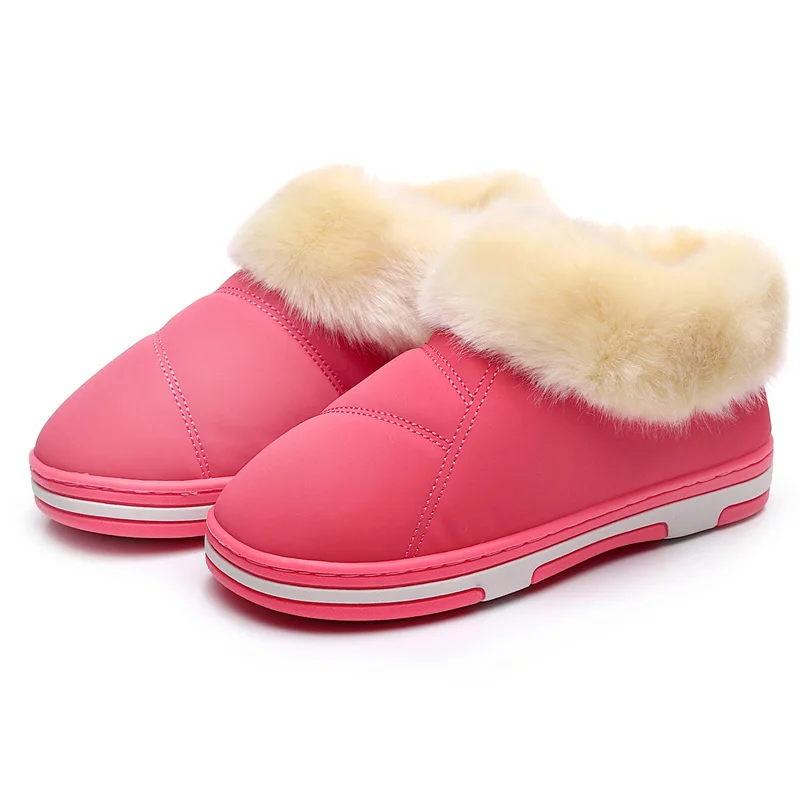 

2018 women snow boots female ankle boot with platform waterproof winter shoes for lady thick bottom outdoor zapatos de mujer