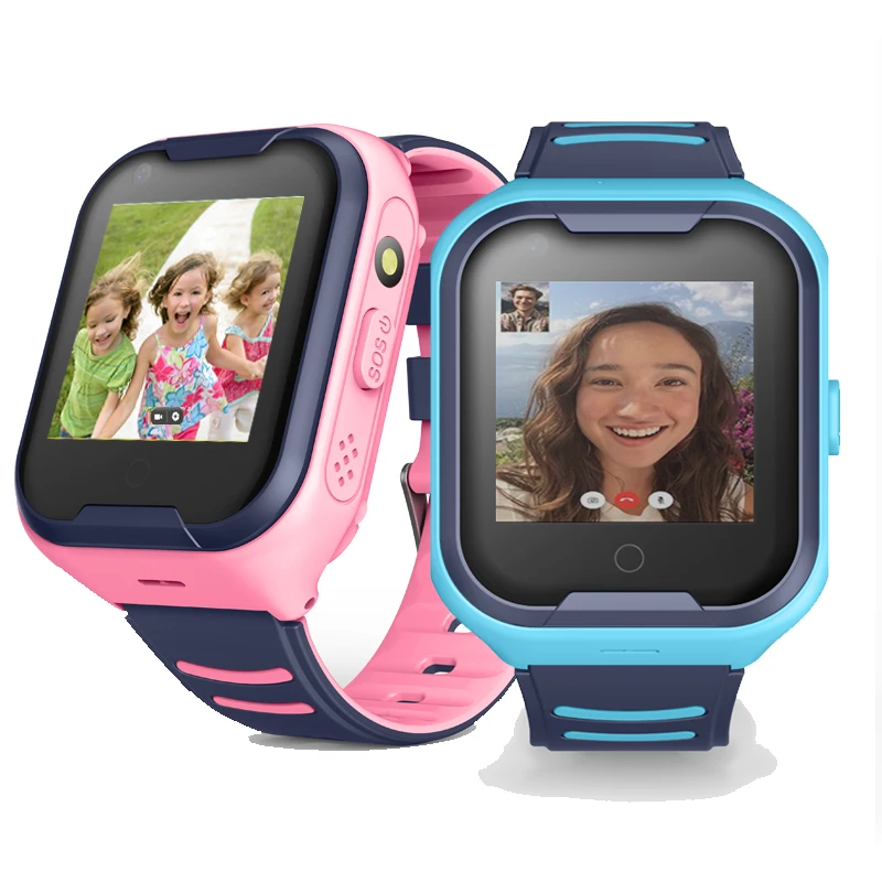 IP67 Waterproof Smart 4G Remote Monitor Camera GPS WIFI Kid Child Student Wristwatch SOS Video Call Tracker Location Phone Watch
