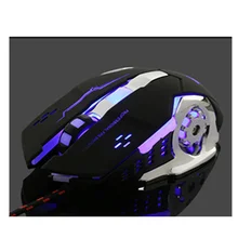 XMING профессиональная игровая мышь 4D 4000 точек/дюйм, проводная оптическая светодиодный компьютерная мышь USB кабель мышь для портативных ПК