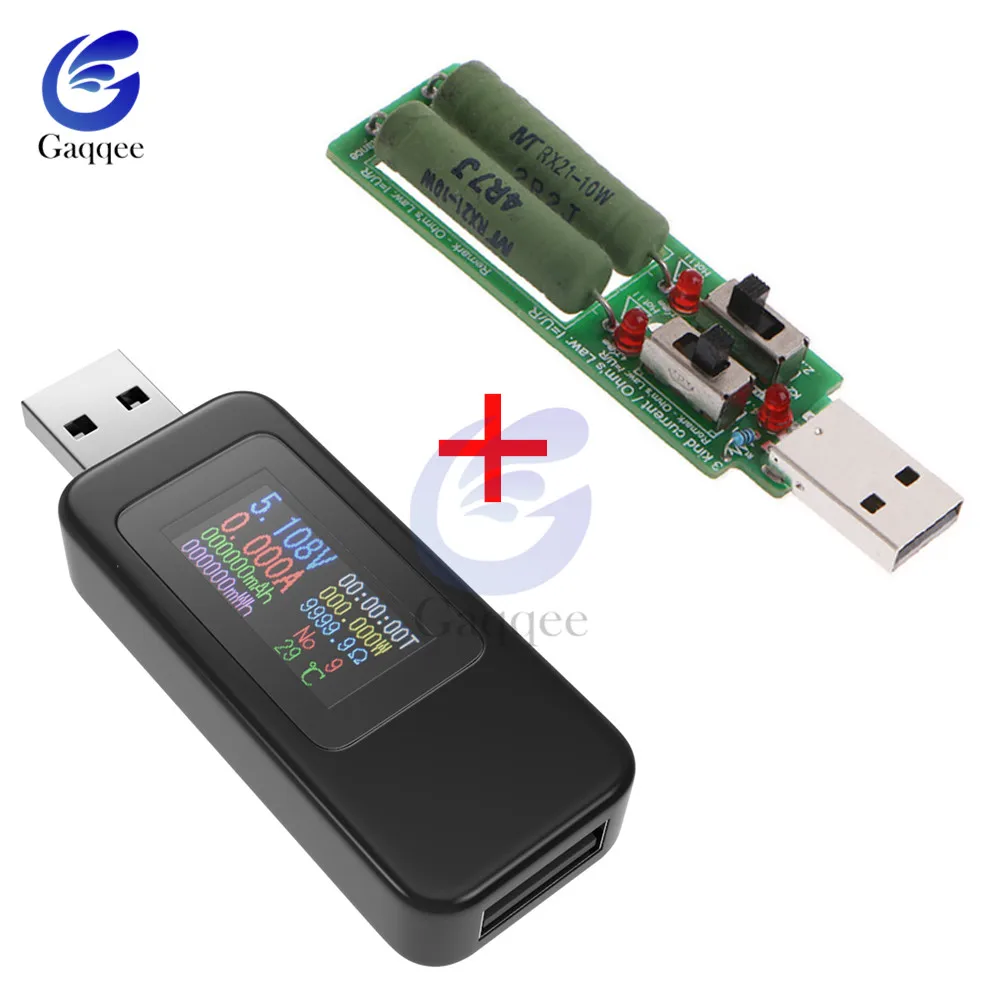 10 в 1 QC2.0 QC3.0 DC USB Тестер измеритель напряжения тока измеритель времени вольтметр цифровой амперметр монитор Индикатор питания зарядное устройство 4-30 в