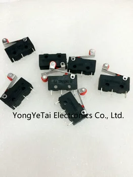 

YYT 10PCS KW11-3Z 5A/250V micro switch tripod stalk switch Red round handle switch pulley wheel