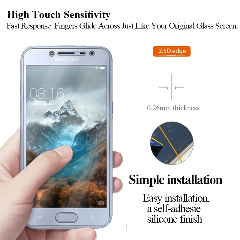 Защитное стекло для samsung galaxy j2 prime j5 2016 j7 pro j6 j8 2018 5j 2j j2prime j5prime j 2 5 7 galax защитная