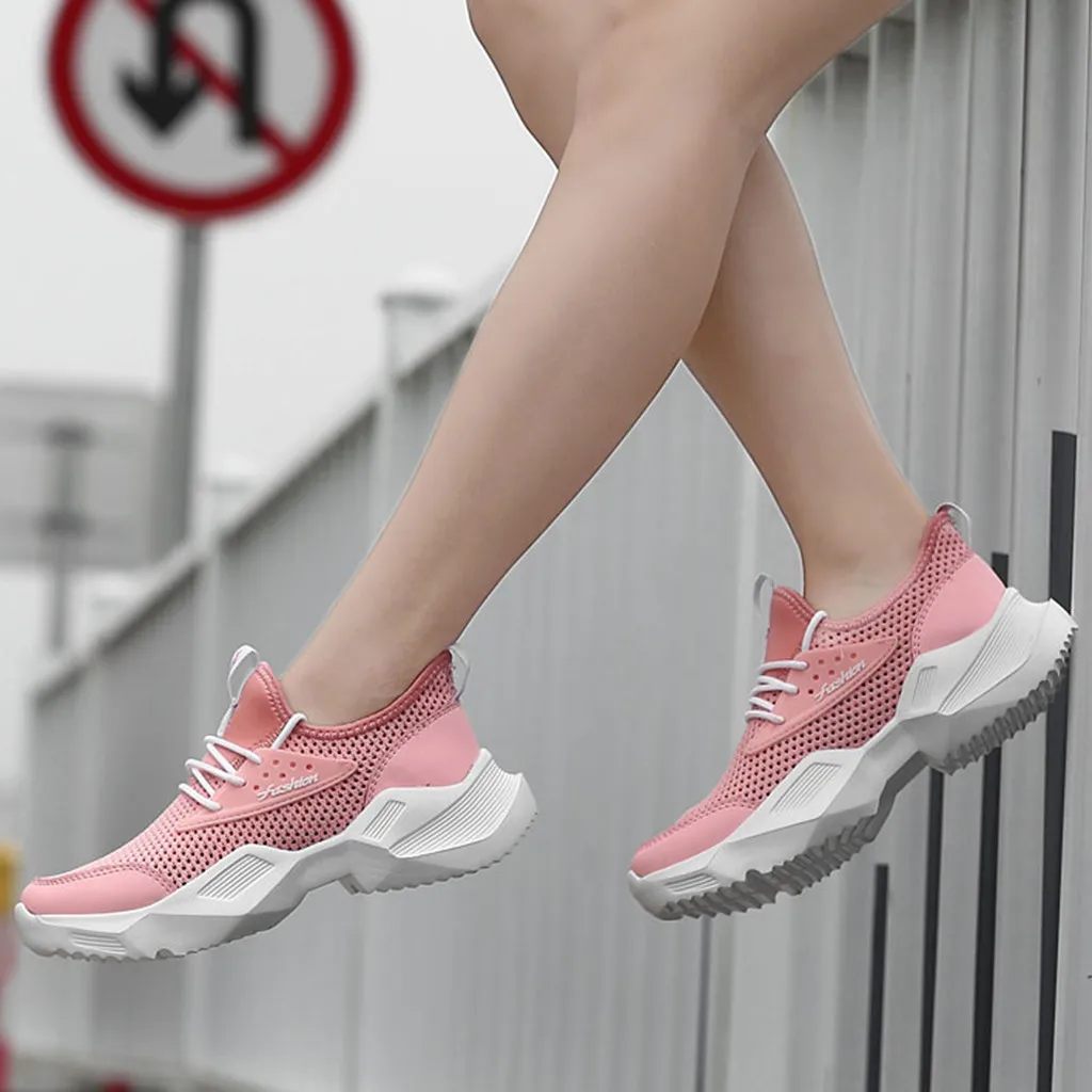 

KLV Summer New Trend Women's Shoes High Quality Outdoor Brand Light Women Sports Running Shoes Non-slip Sneakers for Women