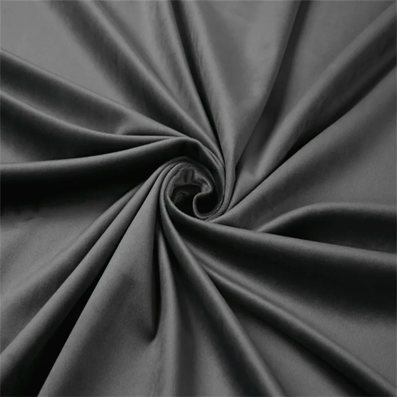 NORNE Modern Solid Luxurious Velvet Blackout Curtain Super Soft Window Curtains Drapes Shades for Theater Living Room Bedroom 