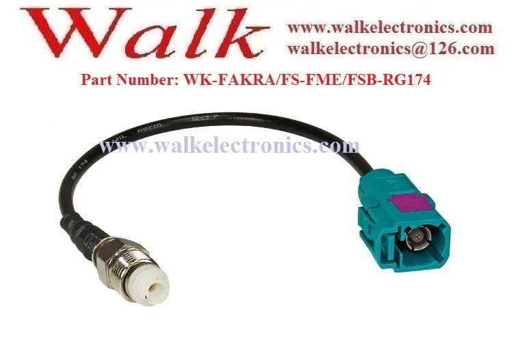 60 FAKRA FS FME FS RG174-1 - 