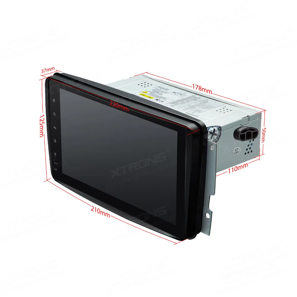 Best XTRONS Android 8.0 Radio Car DVD Player for Mercedes Benz Viano Vito W639 G-Class W463 CLK-Class W209 C209 C-Class W203 A-W168 3