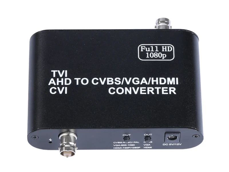 AHD1509 TVI AHD CVI к CVBS VGA видео конвертер HDMI высокой четкости профессии длинные расстояния без задержки против вмешательства