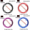 Bicycle Crank 104BCD Round Shape Narrow Wide 32T/34T/36T/38T MTB Chain ring Bicycle Chainwheel Bike Circle Crankset Single Plate ► Photo 3/6