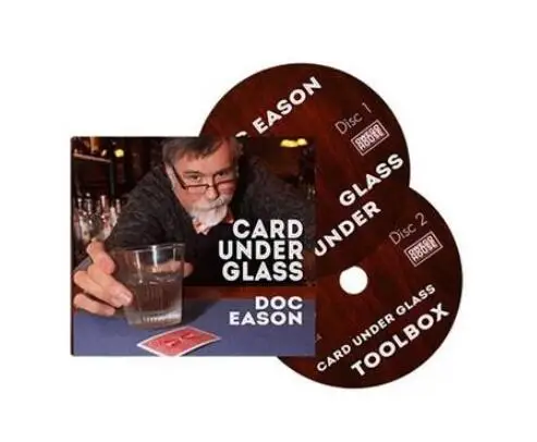 Карточка под стеклом от Doc Eason-Волшебные трюки