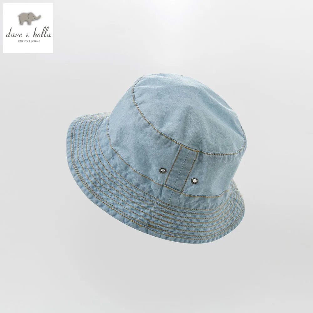 DB5004 dave bella summer baby hats infant caps baby denim hat baby caps