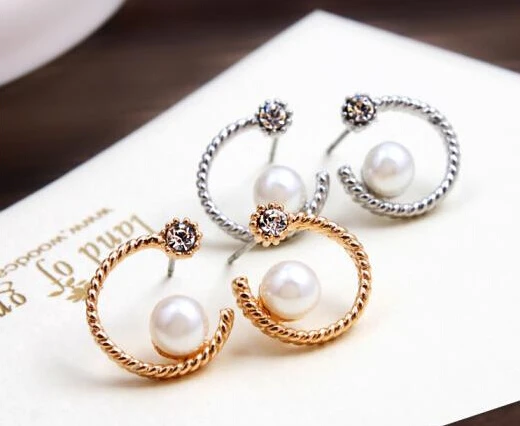 Fashion jewelry wholesale imitation pearl Earrings...