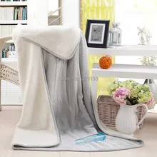 130*170 см мебель Лето Зима соединение хлопка вязаное одеяло кондиционер одеяло
