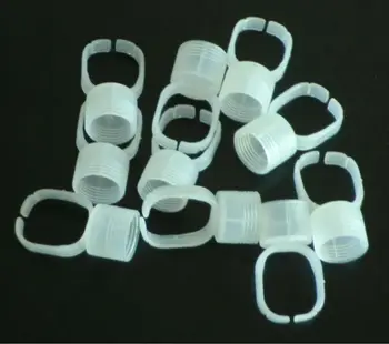 

Freeshipping 100Pcs/Lot Permanent Makeup Tattoo Ink Ring Cosmetic Beauty Ink Holders For Permanent Makeup