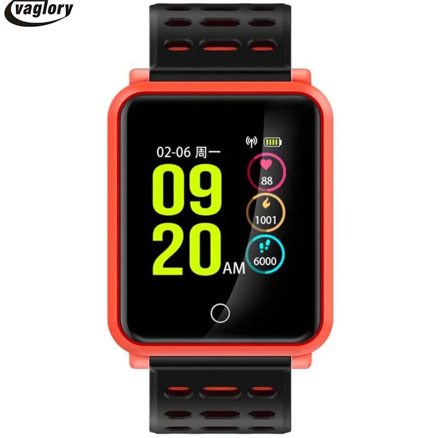 

Smart Watch N88 Bluetooth IP68 Waterproof Heart Rate Blood Pressure Monitor Smartwatch Bracelet For Android IOS Smartphone