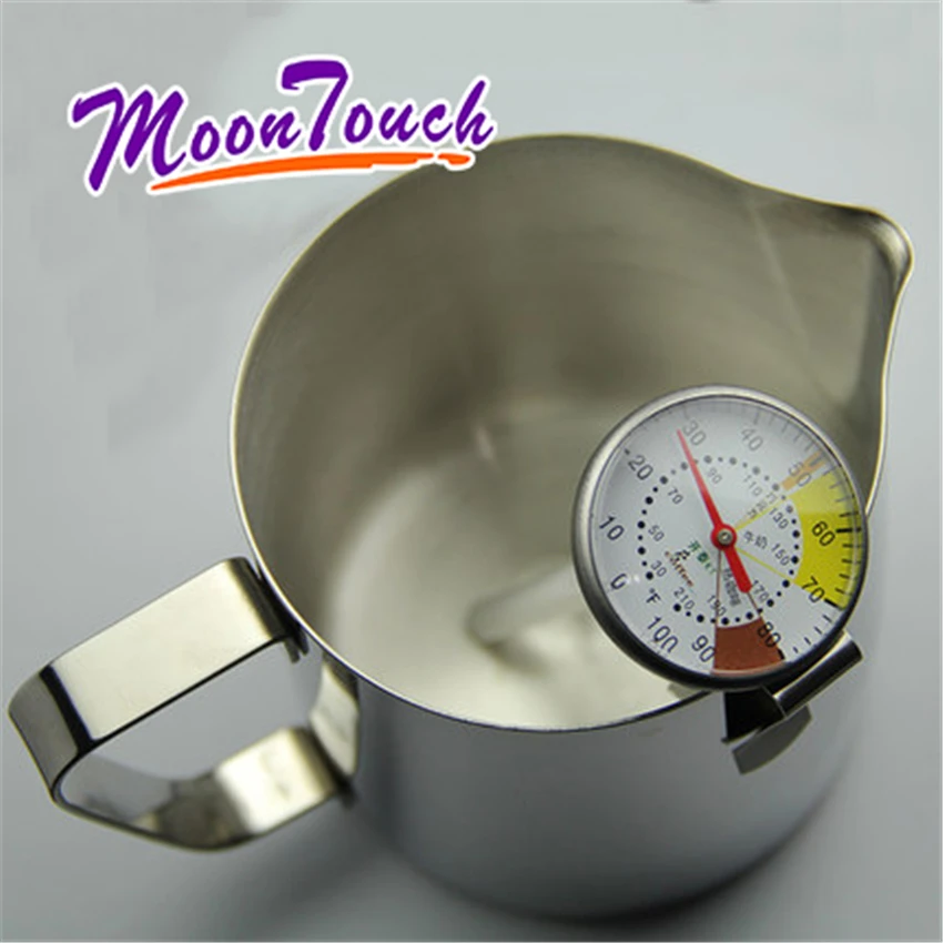 

Stainless Steel Coffee Thermometer Pen-type Clipper Kitchen Milk Chocolate Milk Thermometer Barista Tool Coffeeware Set