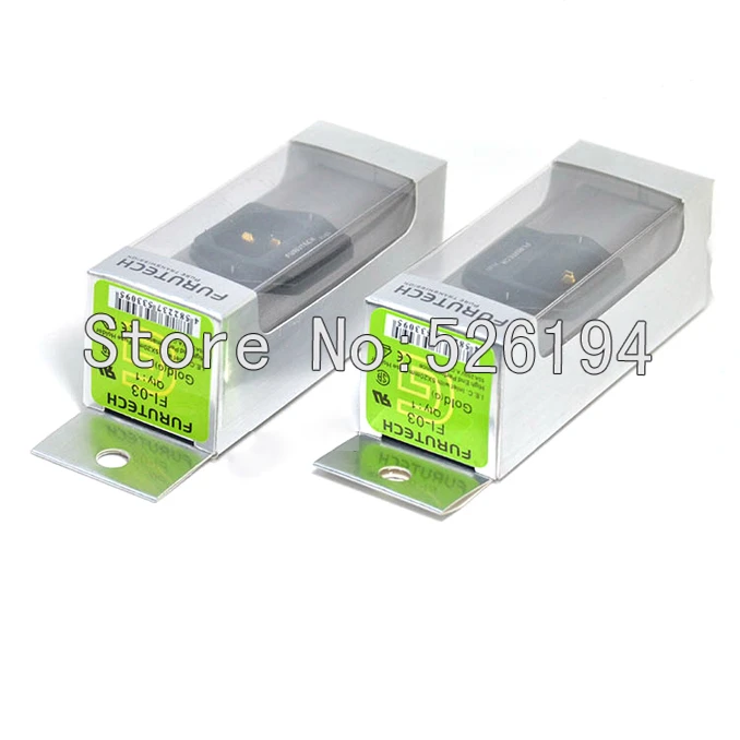 

Free shipping One pieces moonsaudio AC IEC Inlet FI-03G Gold Plated Socket