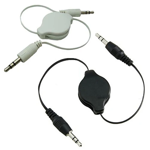

The Most Popular Hot 3.5mm Male to Male Aux Auxiliary Retractable Cable Cord for Tablet Phone MP3 MP4 636D 7C6X