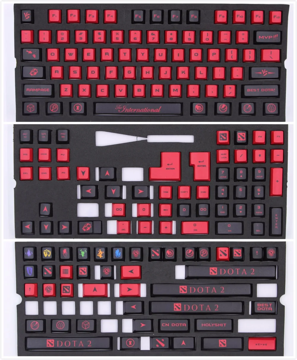 MP Dota2 DIY колпачки для клавиш PBT сублимационный колпачок вишневые профили полный