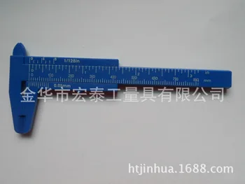 

by dhl or ems 2000pcs 0-80mm double rule scale plastic Vernier caliper measuring Mini eyebrow tool ruler eyebrow hot
