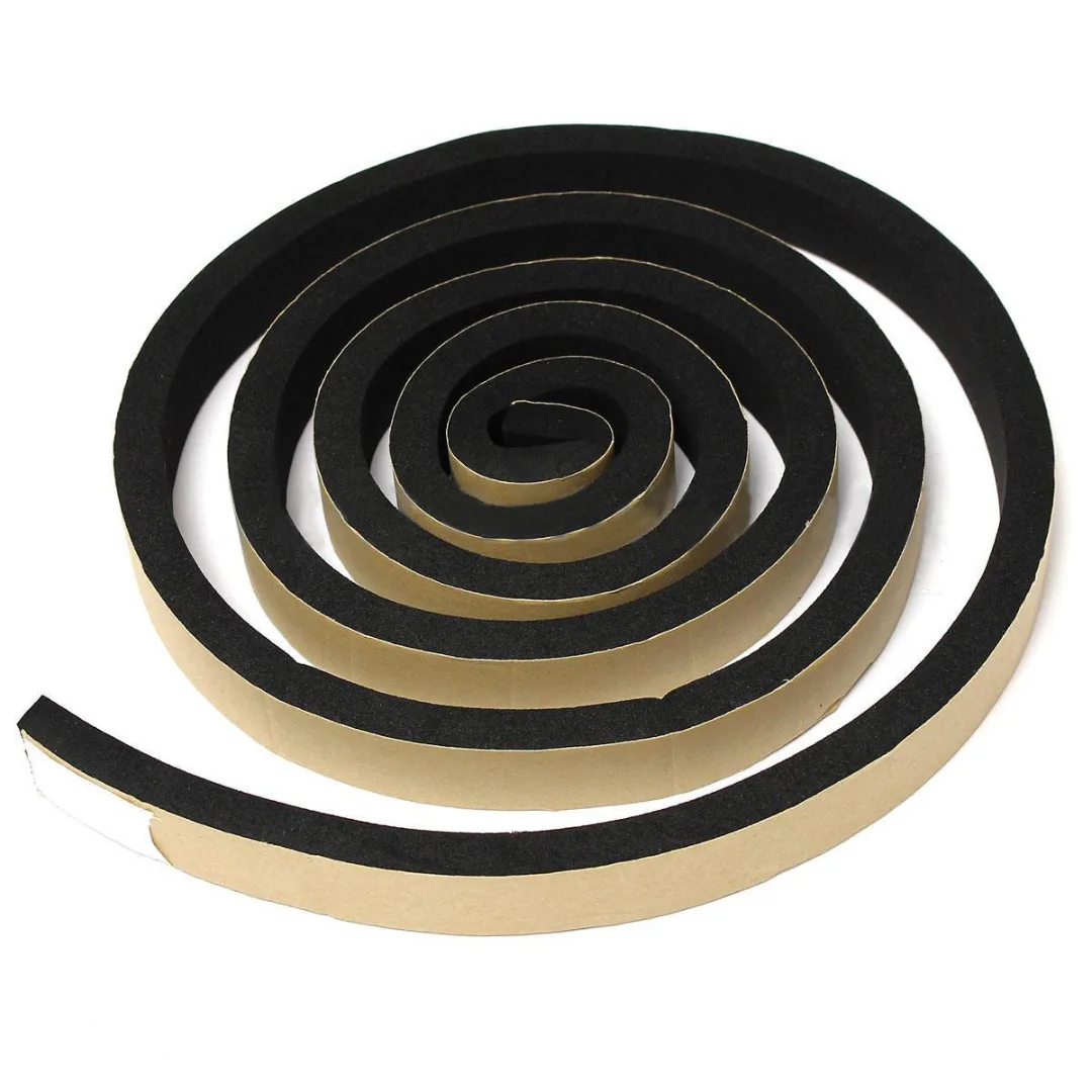 2m Window Sealing Strip Single Sided Self Adhesive Foam Strip Collision Avoidance Door Window Seal Strip Hardware Tools Mayitr