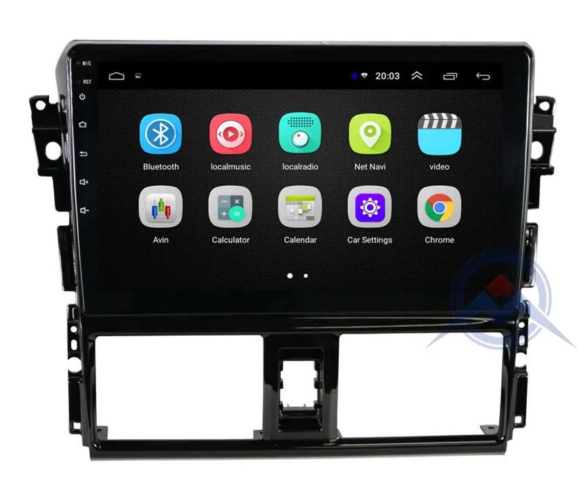 Perfect ZOHANAVI Android 2.5D Car multimeida player for Toyota Vios Yaris 2013 2014 2015 2016 radio DVD GPS Navigation stereo 16
