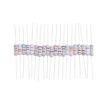 

20 Value 1W Resistor Set 5% Resistance Assortment 200 Pcs Kit 10 ohm-1M ohm