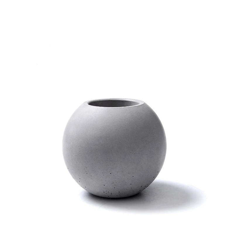 Силиконовая форма из силикагеля, бетонная ваза, цементные горшки, украшение дома, форма шара, бетонный горшок, формы для бетона, цементная 3d ваза