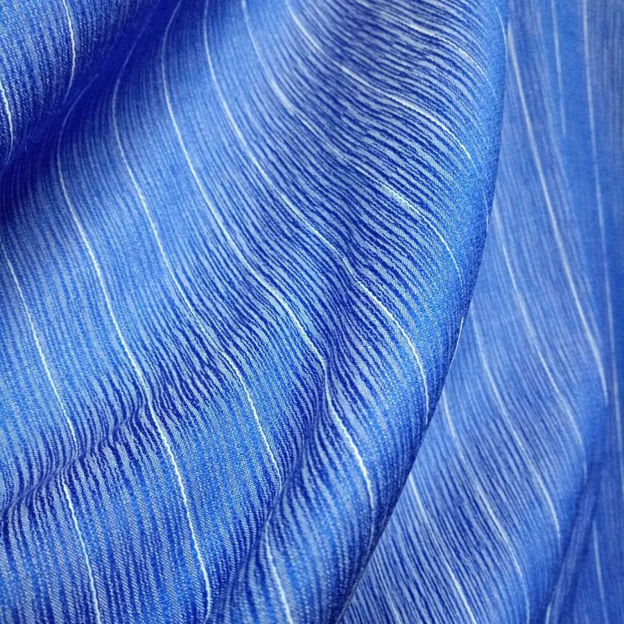 

fashion dress fabric cotton blend fabric silky stripe shirt fabric Telas Tissue Patchwork skirt palazzo craft pillow 1 yard