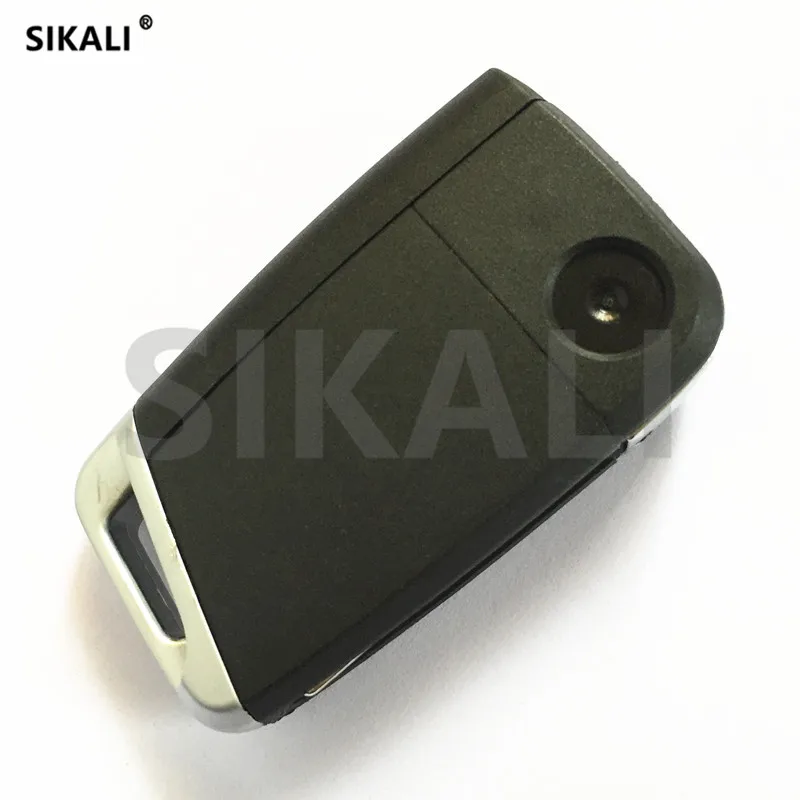 SIKALI Автомобильный Дистанционный ключ для SEAT Ibiza Leon Toledo 434 МГц с чипом ID48 без ключа