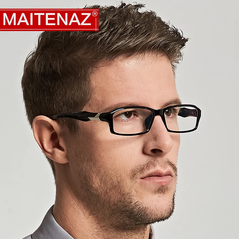 Новинка улучшенные спортивные очки MAITENAZ TR90 для мужчин близорукости