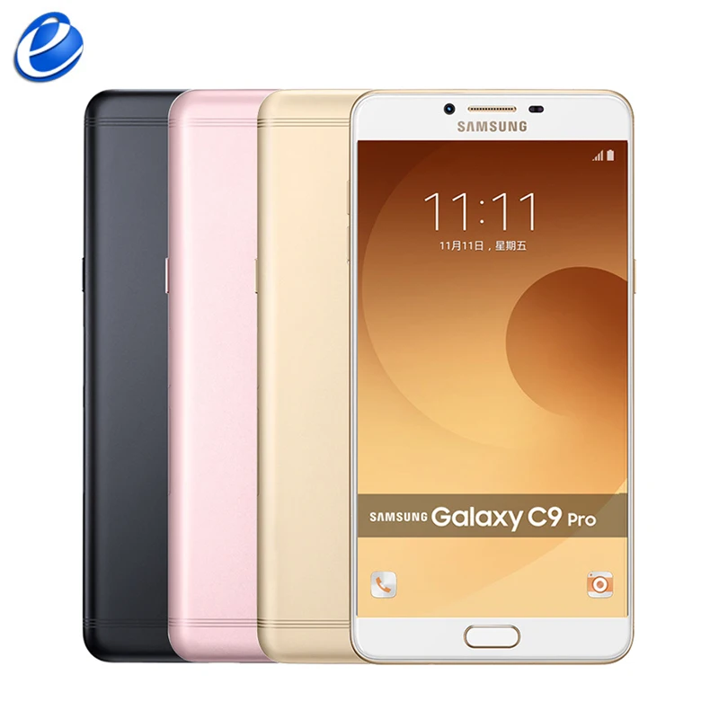 2016 Samsung Galaxy C9000 Dual SIM C9 Pro 4 г LTE Мобильного Телефона Восьмиядерный android6.0 6 ГБ