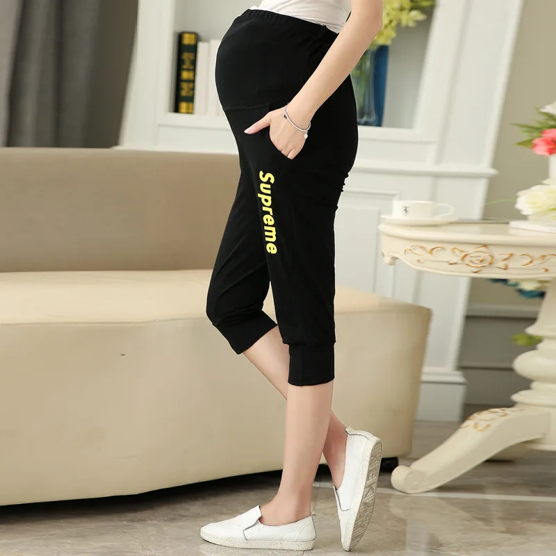 Maternity shorts sports Capris for Pregnant Women Comfortable Pregnancy
