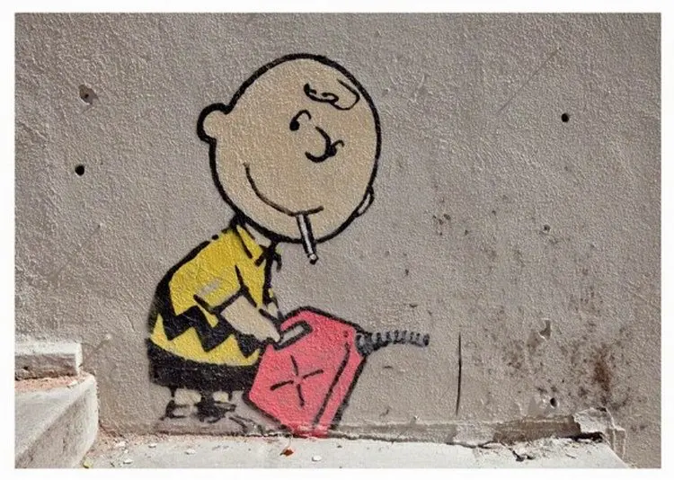 A1/A2/A3 Digital Canvas Prints Charlie Brown street art prints modern