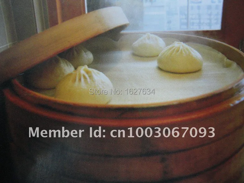 Free shipping 2pcs 8" Round Dim Sum mesh for steam cabinet and steaming tub silicone sheet Non stick food cooking | Дом и сад
