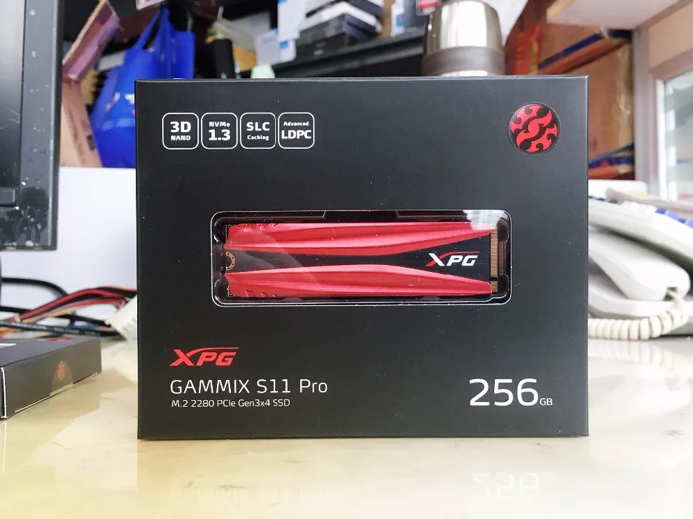 Твердотельный Накопитель ADATA XPG GAMMIX S11 Pro PCIe Gen3x4 M.2 2280 для настольного ноутбука, внутренний жесткий диск 256G 512G