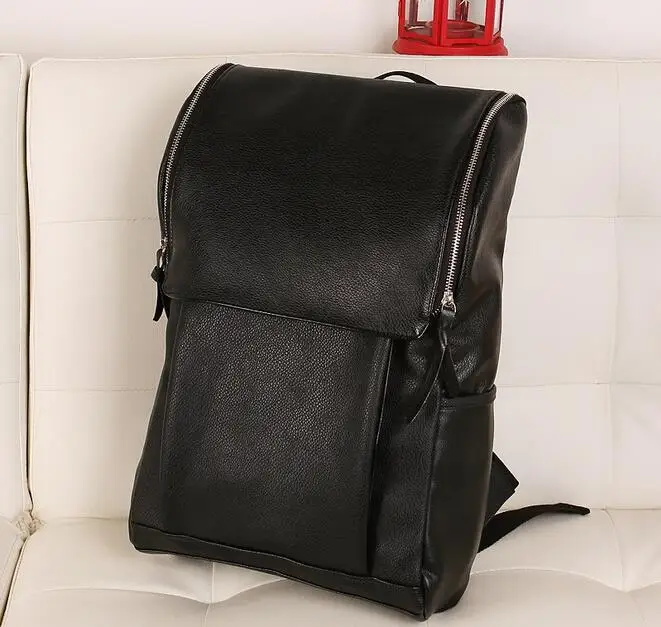 

Free shipping 2015 New men shoulder bag computer bag schoolbags tourist backpack Computer Backpack PU material