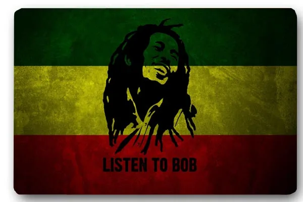 Charmhome Custom Front Door Mat Bob Marley Flag Smile Anti Slip Charmhome Custom Front Door Mat Bob Marley Flag Smile Anti Slip Kitchen Floor Bathroom Decorative Rugs In From Home Garden On