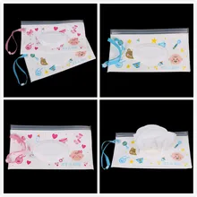 Клатч и чистые салфетки, чехол для переноски, влажные салфетки, сумка-раскладушка, косметичка, легко носить с собой, с застежкой, контейнер для салфеток