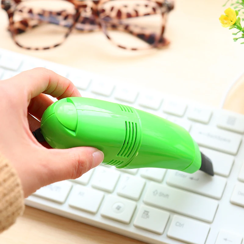 Креативная Клавиатура пылесос клавиатура мини-usb щетка для пыли микро периферийное устройство компьютера чистящий инструмент щетка для