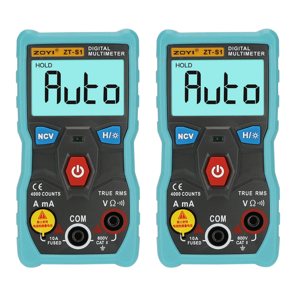 

mini 550V high voltage anti-burn high precision digital multimeter conduction function with buzzer LCD backlight flashlight