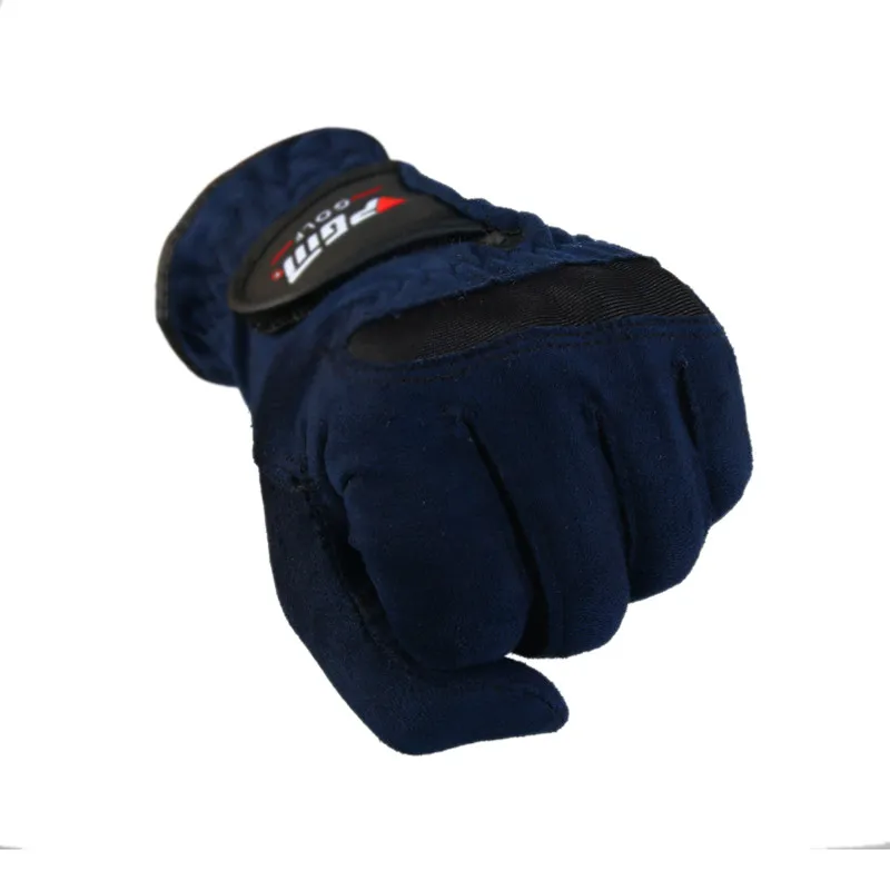 PGM Glof спортивные перчатки летние мужские правой левой перчатки для гольфа пот из абсорбирующей ткани из микрофибры мягкие дышащие абразивные перчатки