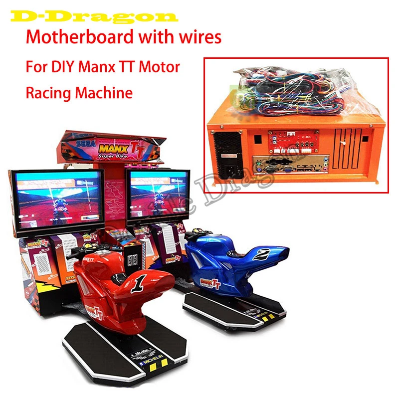新しい Tt バイクアーケード機キットゲーム機アーケード操作レースゲーム機 Coin Operated Games Aliexpress