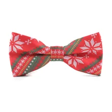 Обтягивающие рождественские галстуки-бабочки для мужских костюмов полиэфирные галстуки-бабочки для свадьбы шеи взрослого Галстуки Рождественский подарок