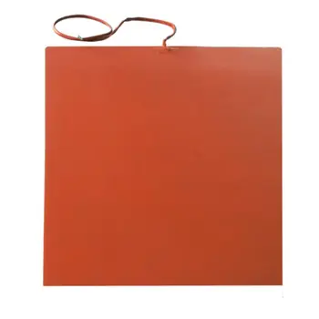 

430mm * 430mm,900W 220V, Silicone Heater 3D Printer Heatbed,heating mat with 100k thermistor and adhesive good quality heater