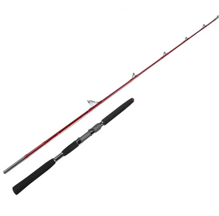 Difícil e Sensível Barco de Pesca Rod para Oceano Super Isca Conjuntos Comprar um Enviar 1m8 2