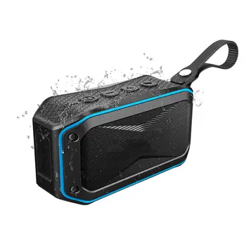 

Outdoor Wireless Speakers Bluetooth Subwoofer Portable Rugged Case Ipx7 Waterproof Bicycle Cycling Speaker Enhanced Bass Sound
