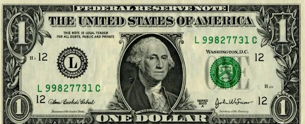 

1 dollar