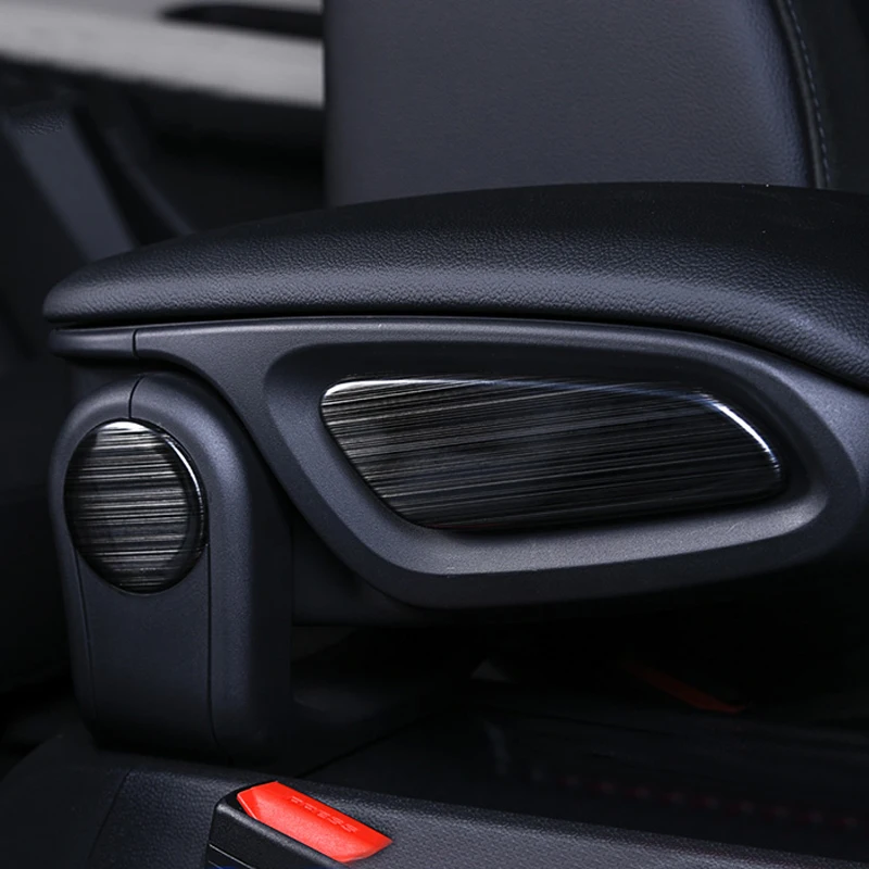 4pcs/Set Car Interior Armrest Cover Trim Stainless Steel Sticker Decoration For BMW MINI Cooper F60 Car-Styling Accessories car styling stainless steel interior trim air conditioning cd control panel decoration cover for bmw x3 f25 x4 f26 accessories